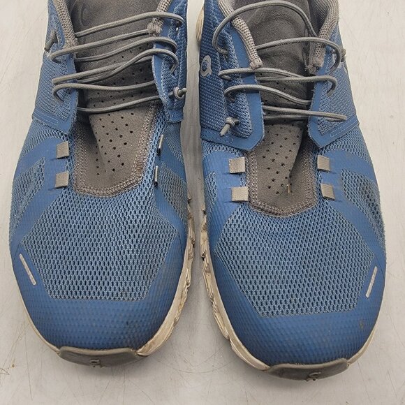 On Cloud 5 Mens 10.5 Blue Stellar Eclipse Athletic Shoes Running Walking Comfort - Picture 10 of 14